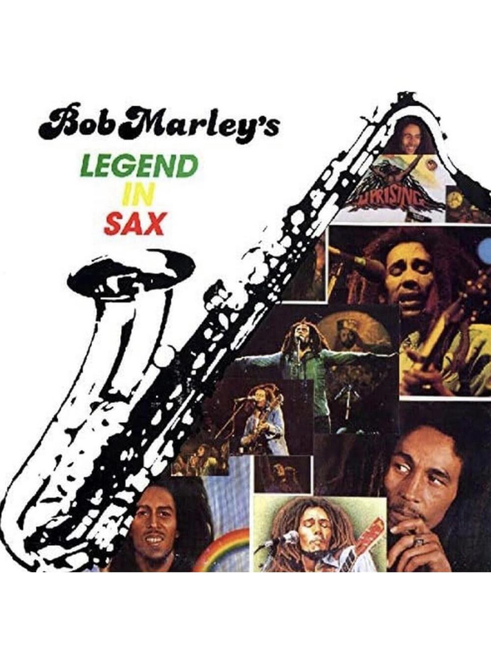 (RA) Bob Marley's Legend in Sax Vinyl LP Record Saxophone Tribute Reggae Music